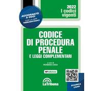 Codice di procedura penale e leggi complementari. Con App Tribunacodici