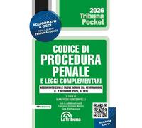Codice di procedura penale e leggi complementari [Paperback] [Jan 20, 2026] Bont