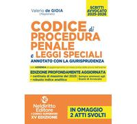CODICE DI PROCEDURA PENALE E LEGGI SPECIALI - ANNOTATO CON LA GIURISPRUDENZA -