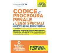 Codice di procedura penale e leggi speciali annotato con la giurisprudenza per l'esame di avvocato 2025-2026