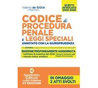 Codice di procedura penale e leggi speciali annotato con la giurisprudenza per l'esame di avvocato 2025-2026
