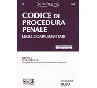 Codice di procedura penale. Leggi complementari. Con aggiornamento online