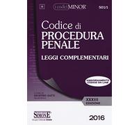 Codice di procedura penale. Leggi complementari. Ediz. minor. Con aggiornamento online