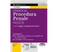Codice di procedura penale. Leggi complementari. Ediz. minor. Con App Codici Simone per un codice sempre aggiornato