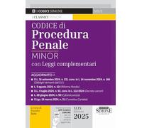 CODICE DI PROCEDURA PENALE - MINOR - IZZO FAUSTO (Curatore) - Edizioni