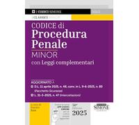 Codice di Procedura Penale Minor con Leggi complementari 2025