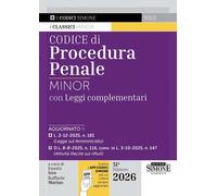 Codice di procedura penale Minor. Leggi complementari - 2025 - Ed
