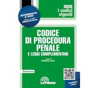 Codice di procedura penale. Vigente 1/2025