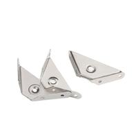 Codice for appendere il mobile addensato Per Mobili, Scaffali | Pannello fisso a tre lati Supporto for pannello in legno ad angolo retto Ferro ad angolo universale(Stainless 10pcs)