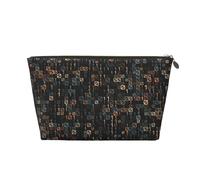 Codice informatico programmatore, Borsa per il trucco Borsa per cosmetici Borsa da toilette da viaggio portatile Borsa da toilette