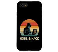 Codice IT Hacker Terminal Bitcoiner Cybersecurity Tech Bitcoin Custodia per iPhone SE (2020) / 7/8