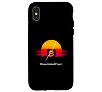 Codice IT Hacker Terminal Bitcoiner Cybersecurity Tech Bitcoin Custodia per iPhone X/XS