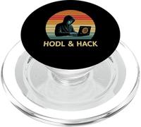 Codice IT Hacker Terminal Bitcoiner Cybersecurity Tech Bitcoin PopSockets PopGrip per MagSafe