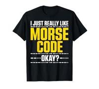 Codice Morse - Mi piace molto il codice morse, ok? Maglietta