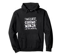 Codice Ninja Divertente E Kawaii Felpa con Cappuccio