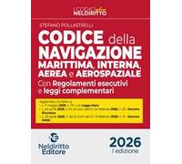 Codice normativo della Navigazione Marittima, interna, aerea e aerospaziale 2026