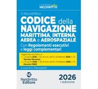Codice normativo della Navigazione Marittima, interna, aerea e aerospaziale 2026