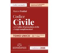 Codice normativo di Diritto Civile 2026 per il concorso in Magist