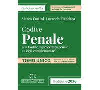Codice Normativo Di Diritto Penale 2026 Per Il Concorso In Magistratura - 2025