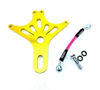 (codice oro 1 set) Supporto adattatore pinza freno posteriore per moto compatibile con doppio regime