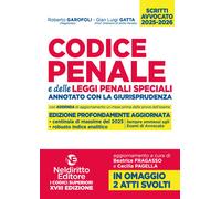 Codice penale annotato con la giurisprudenza 2025-2026 per l'esame di avvo...