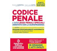 Codice penale annotato con la giurisprudenza 2025-2026 per l'esame di avvocato