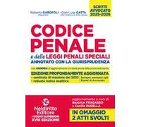 Codice penale annotato con la giurisprudenza 2025-2026 per l'esame di avvocato