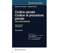 Codice Penale Codice Di Procedura Penale