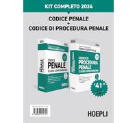 Codice penale+Codice di procedura penale. Kit completo 2024. Con espansione online