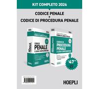 Codice penale + Codice di procedura penale. Kit completo 2026. Con espansi...