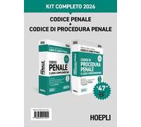 Codice penale + Codice di procedura penale. Kit completo 2026. Con espansione online