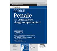 Codice penale con Costituzione e leggi complementari. Con APP CODICI SIMONE per un codice sempre aggiornato