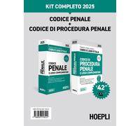 CODICE PENALE E CODICE DI PROCEDURA PENALE - KIT COMPLETO - FRANCHI LUIGI,