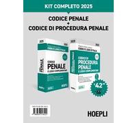 Codice penale e Codice di procedura penale 2025. Kit completo