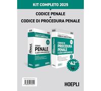 CODICE PENALE E CODICE DI PROCEDURA PENALE - KIT COMPLETO - FRANCHI LUIGI,