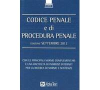 Codice penale e di procedura penale