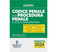 CODICE PENALE E DI PROCEDURA PENALE - PIANCASTELLI SARA (Curatore) - NELDIRITTO