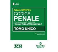 Codice penale e di procedura penale 2026 normativo per il concorso in magistratura aggiornato al D.L. Sicurezza