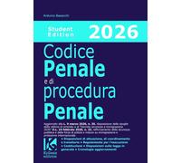Codice penale e di procedura penale 2026. Student edition. Aggiornato alla L. n.