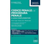 Codice penale e di procedura penale e leggi complementari 2025. Con Aggiornamento codice online