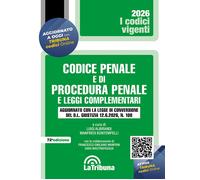 Codice penale e di procedura penale e leggi complementari 2026 - Alibrandi...