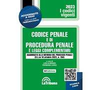 Codice penale e di procedura penale e leggi complementari. Aggiornato con la Riforma Cartabia. 1/2023