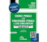 Codice penale e di procedura penale. Vigente 1/2025