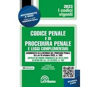 Codice penale e di procedura penale e leggi complementari. Con App Tribunacodici