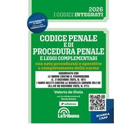 Codice penale e di procedura penale e leggi complementari con note procedu...