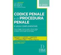 Codice penale e di procedura penale e leggi complementari. Pocket 2023. Con aggiornamento online