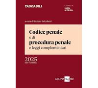 Codice penale e di procedura penale e leggi complementari - settembre 2025