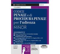 Codice penale e di procedura penale per l'udienza. Ediz. minor -