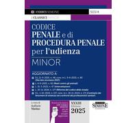 Codice penale e di procedura penale per l'udienza. Ediz. minor. Con App Codici S