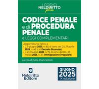 Codice Penale E Di Procedura Penale plus Aggiornato Alla L. 9 Giugno 2025, N. 80